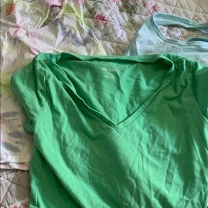 Variety of pajama tops